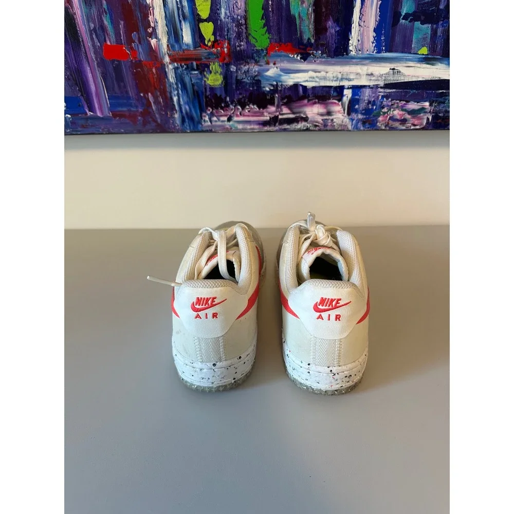 Nike Air Force 1 Sneakers - Crater Summit in White Siren Red| Size 8.5